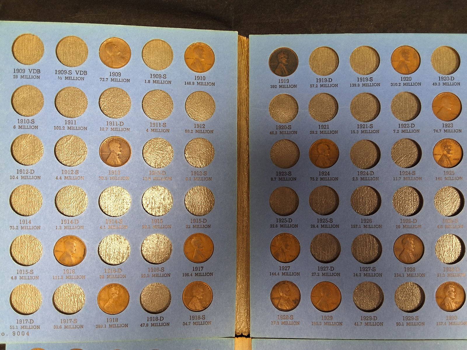 US 1909-1978 Lincoln Cent Collection, Copper and Steel - 6