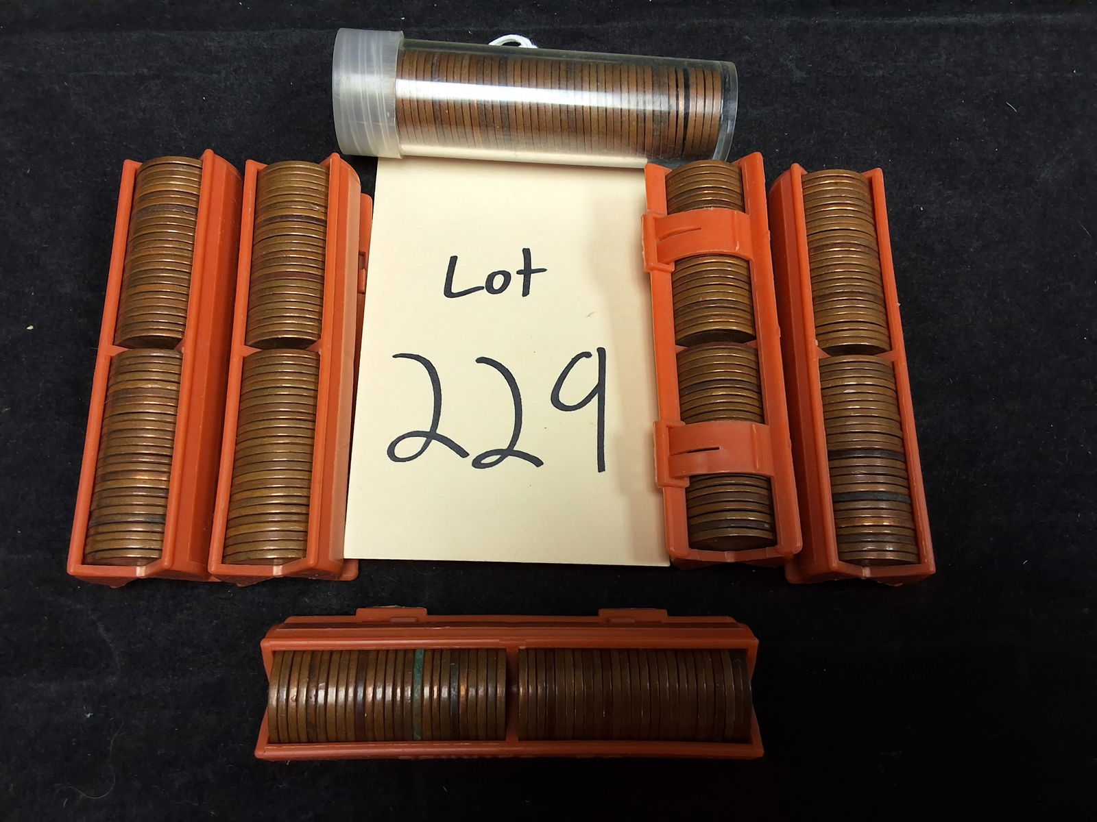 US Mixed Date One Cent Coins, Copper (1 of 2)