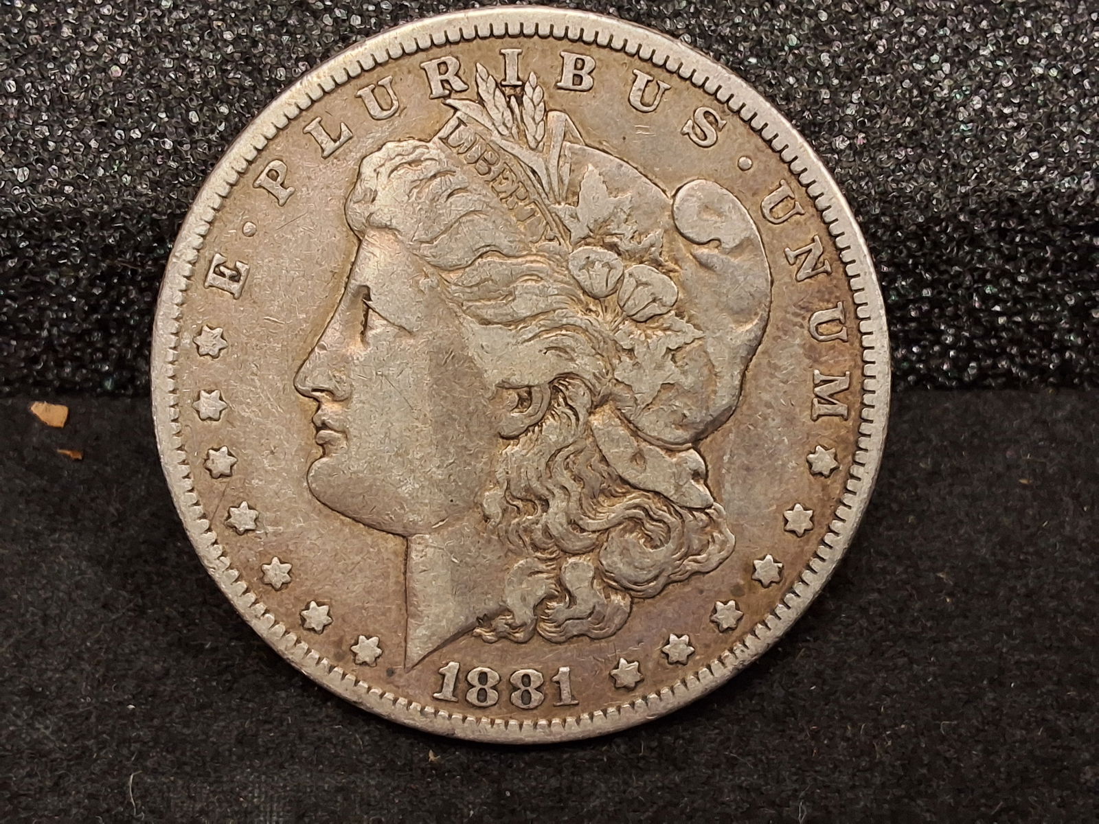 US 1881 Morgan Dollar, Silver, KM-110 - 2