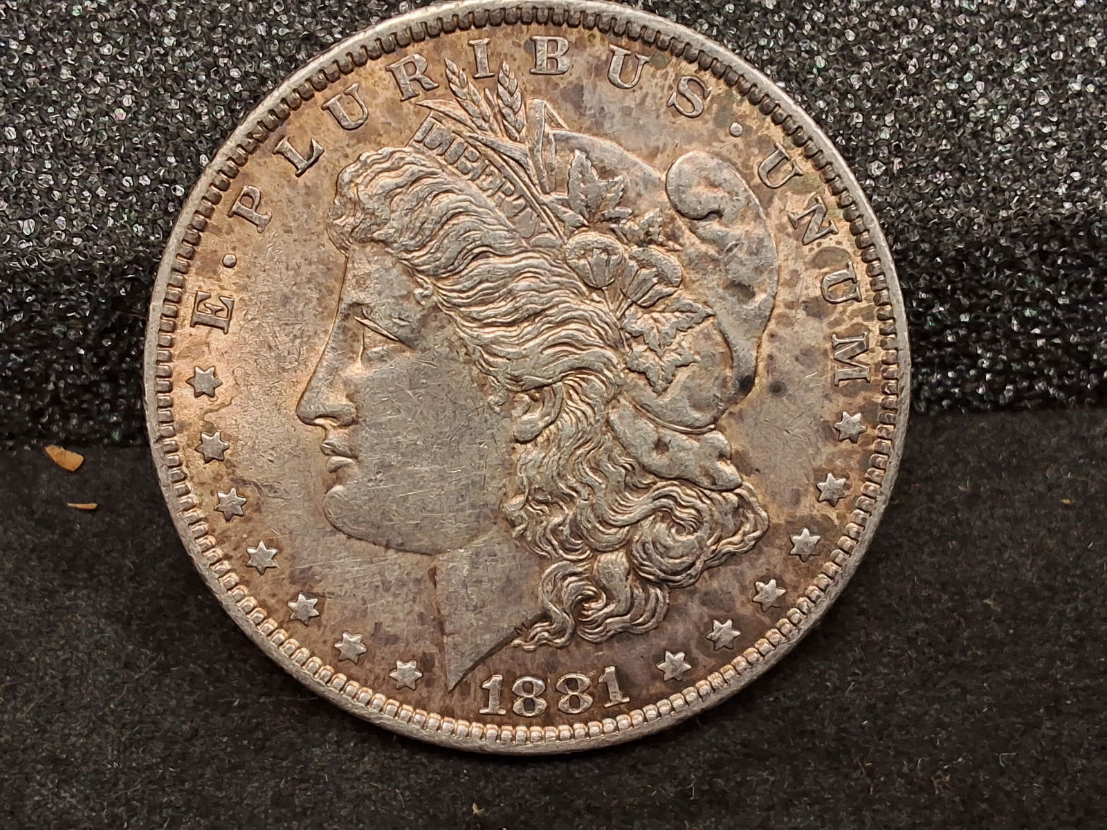US 1881 One Dollar, Silver, KM-110 - 2