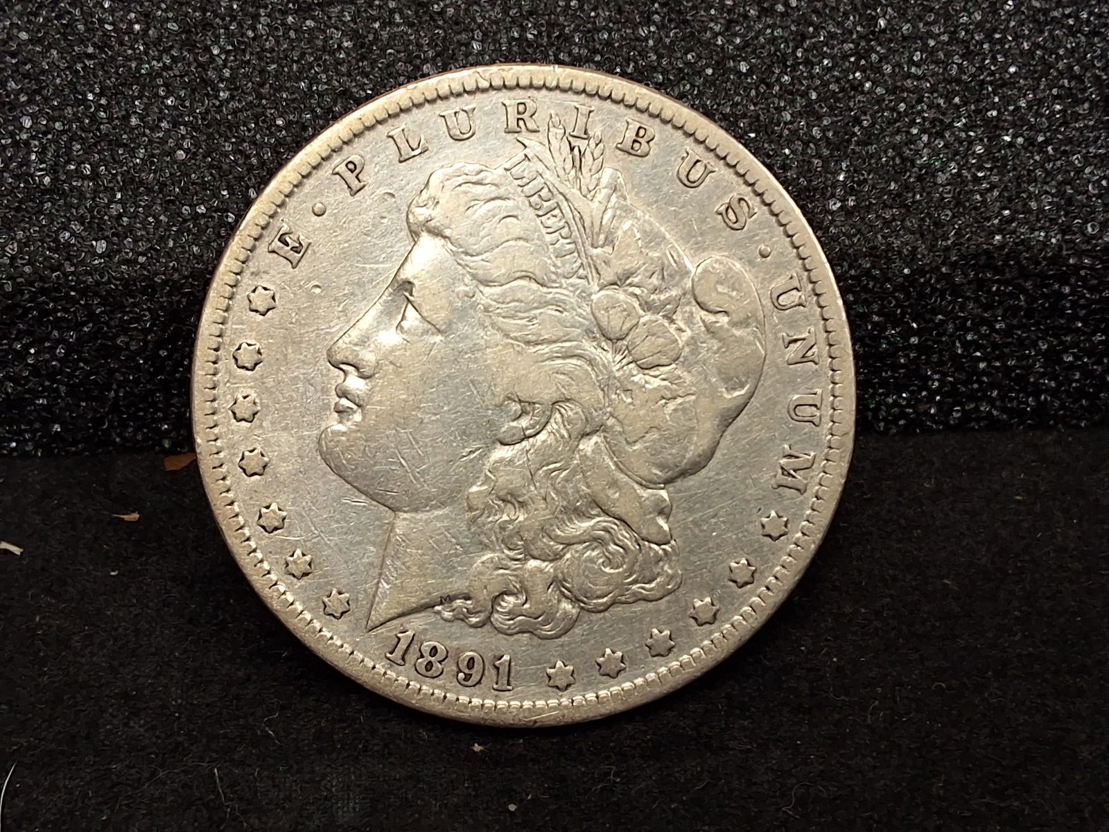 US 1891 One Dollar, Silver, KM-110 - 2