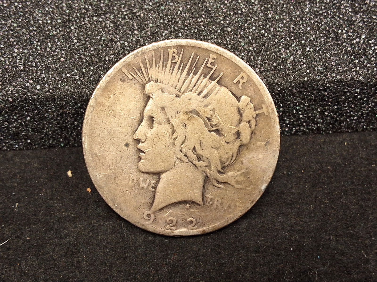 US 1922 Peace Dollar, Silver, KM-150 - 2