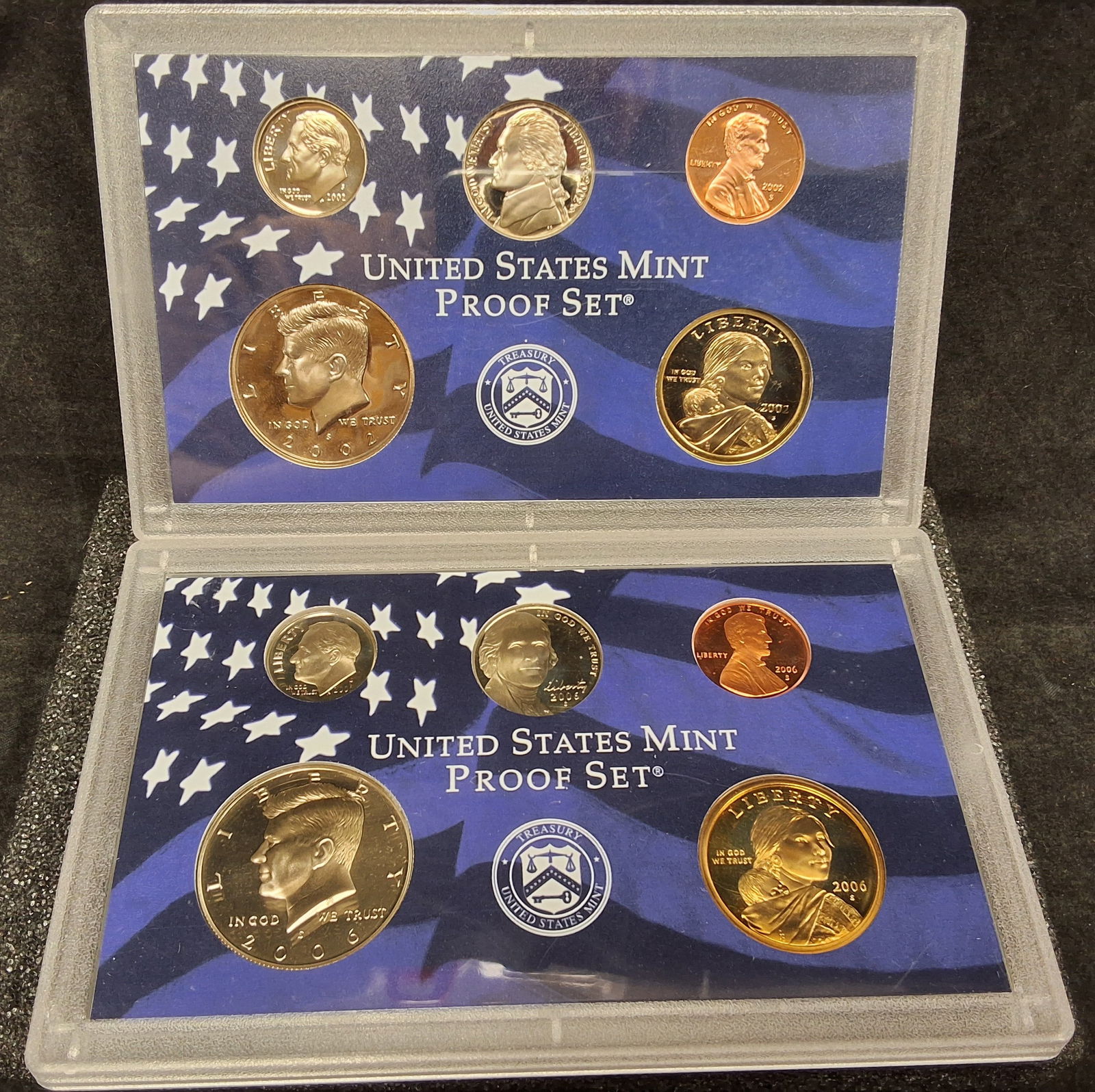 US 1976-2006 Proof Set Collection, Clad - 2