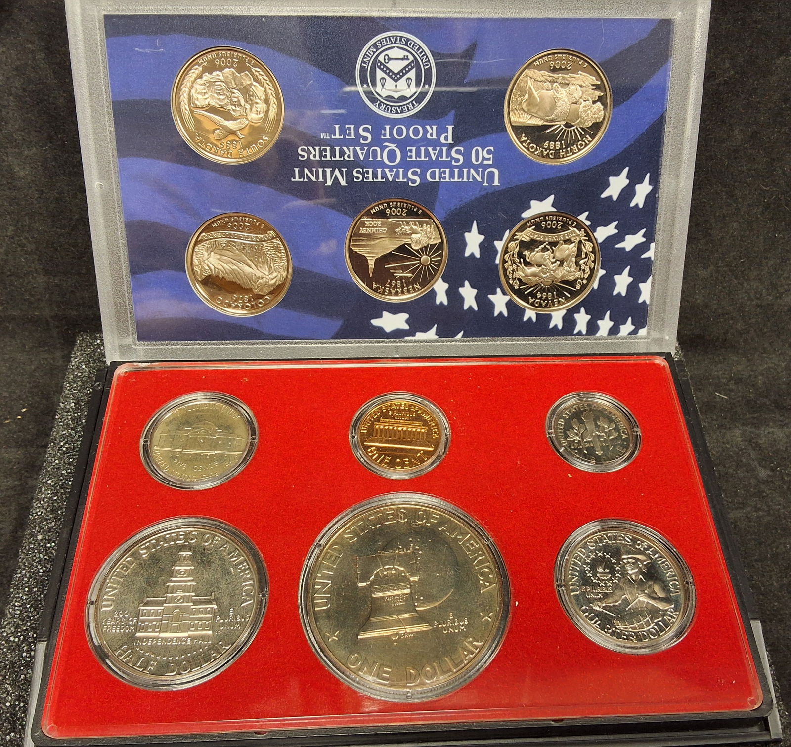 US 1976-2006 Proof Set Collection, Clad - 5