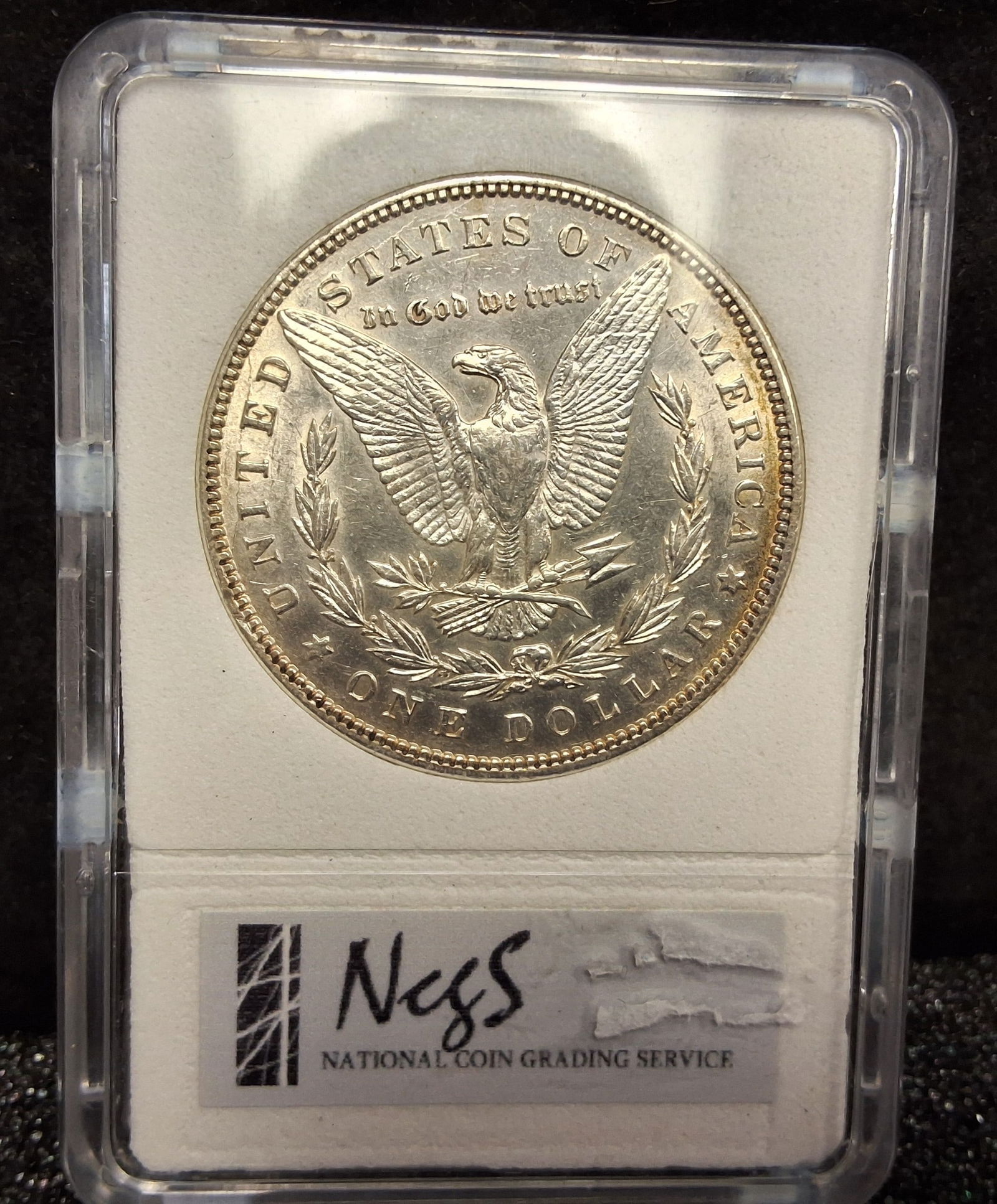 US 1898 Morgan Dollar, Silver, MS65 - 3