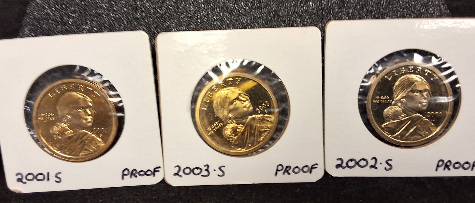US 2000-2006 S Sacagawea Dollars, Manganese-Brass, KM-310, Proof - 4