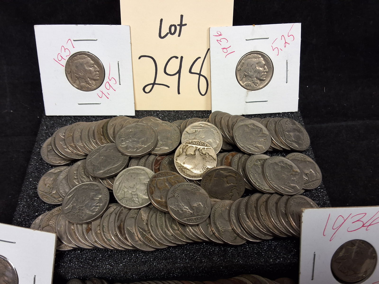 US 1913-1938 A Collection of Five Cents, Copper-Nickel, KM-134 - 2