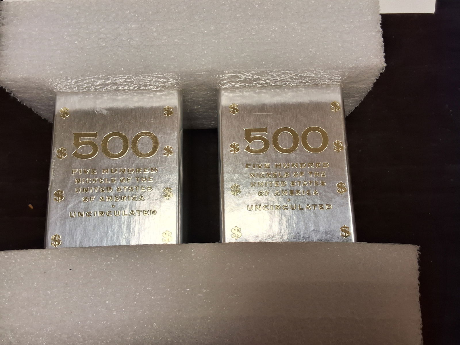 US 2005 Jefferson Nickels, Cupro-Nickel, A Group of Bricks - 3