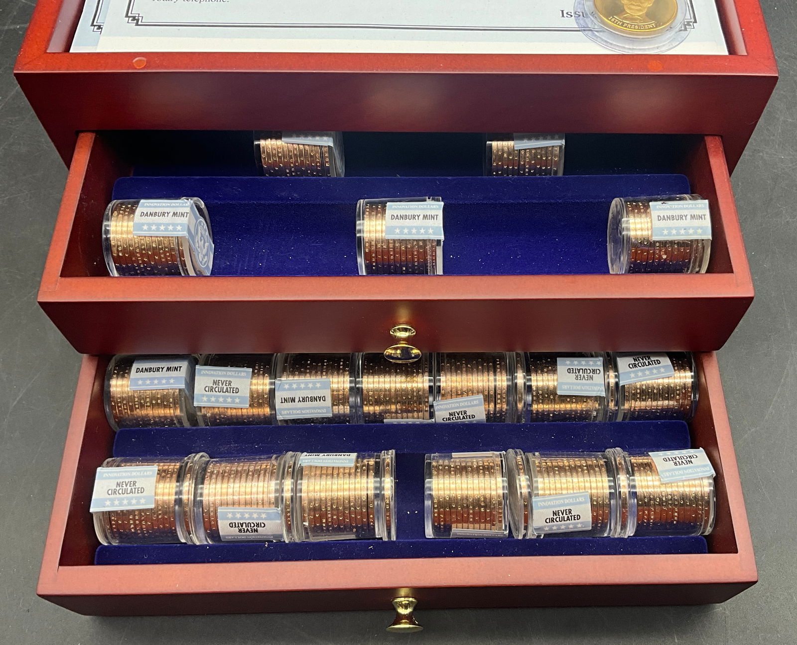 US 2019-2021 American Innovation Dollar Collection, Danbury Mint - 2