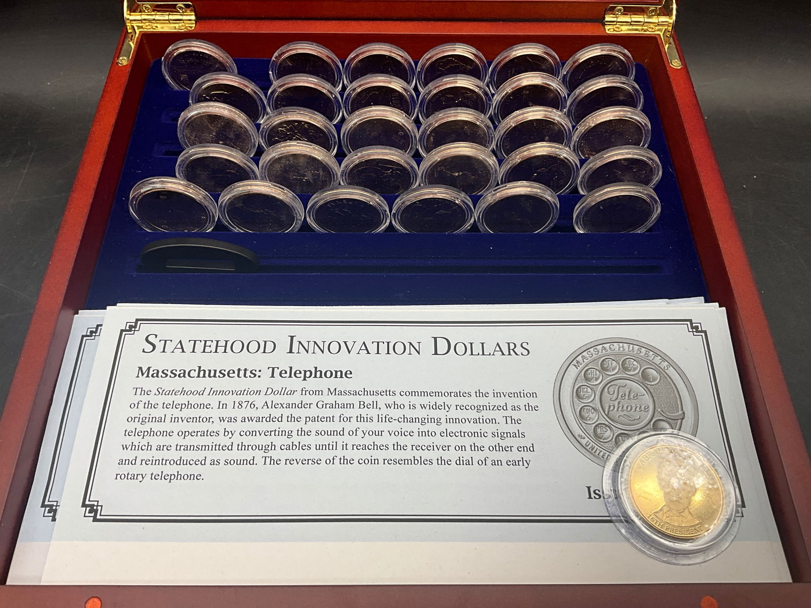 US 2019-2021 American Innovation Dollar Collection, Danbury Mint - 5