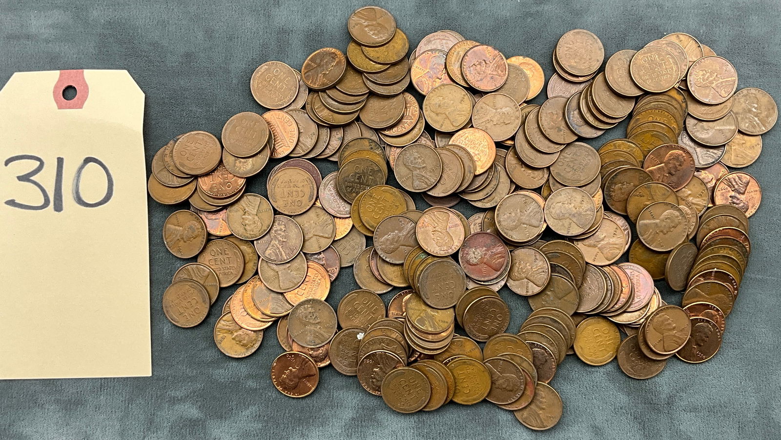 US Mixed Dates One Cent, Bronze, KM-132/201 (1 of 3)