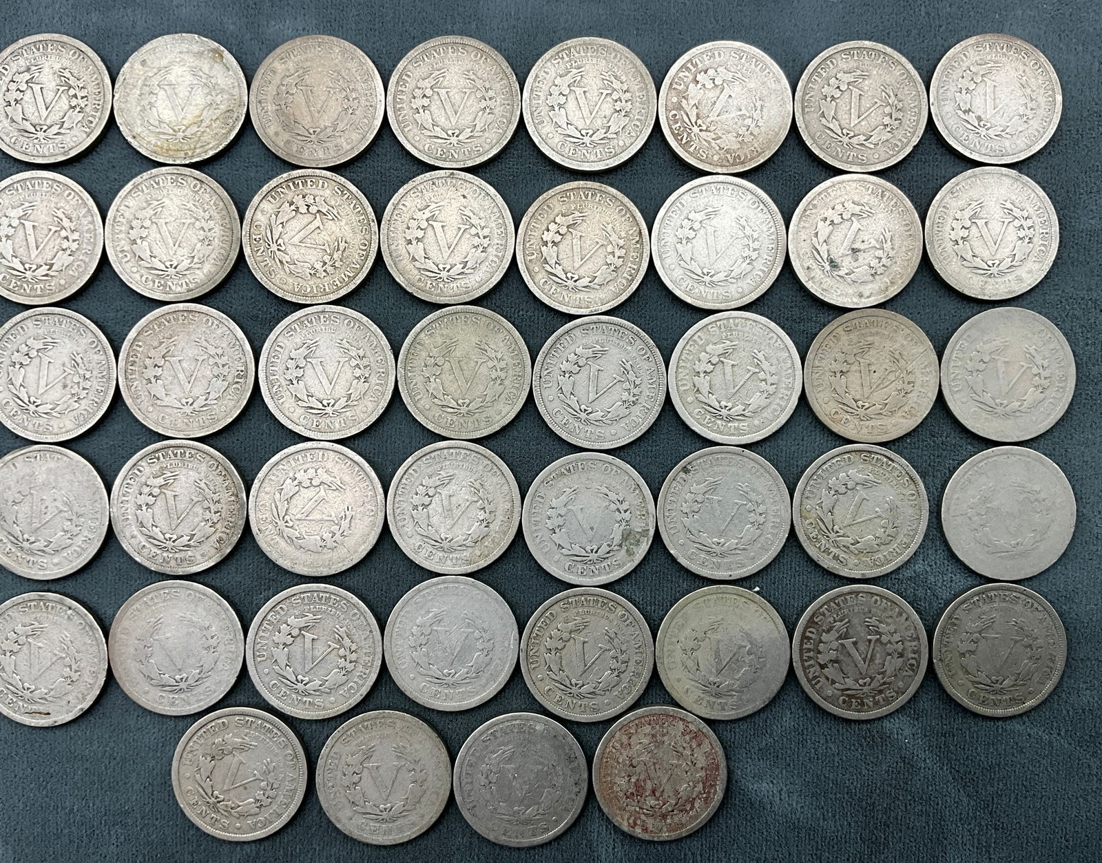 US 1901-1912 A Collection of Liberty Head Nickels, Cupro-Nickel, KM-112 - 6