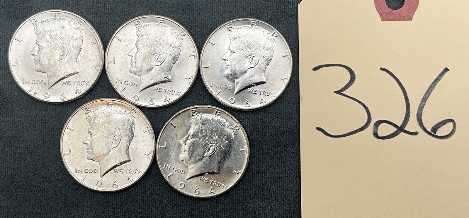 A Group of 1964 Kennedy Half Dollars (1 of 3)
