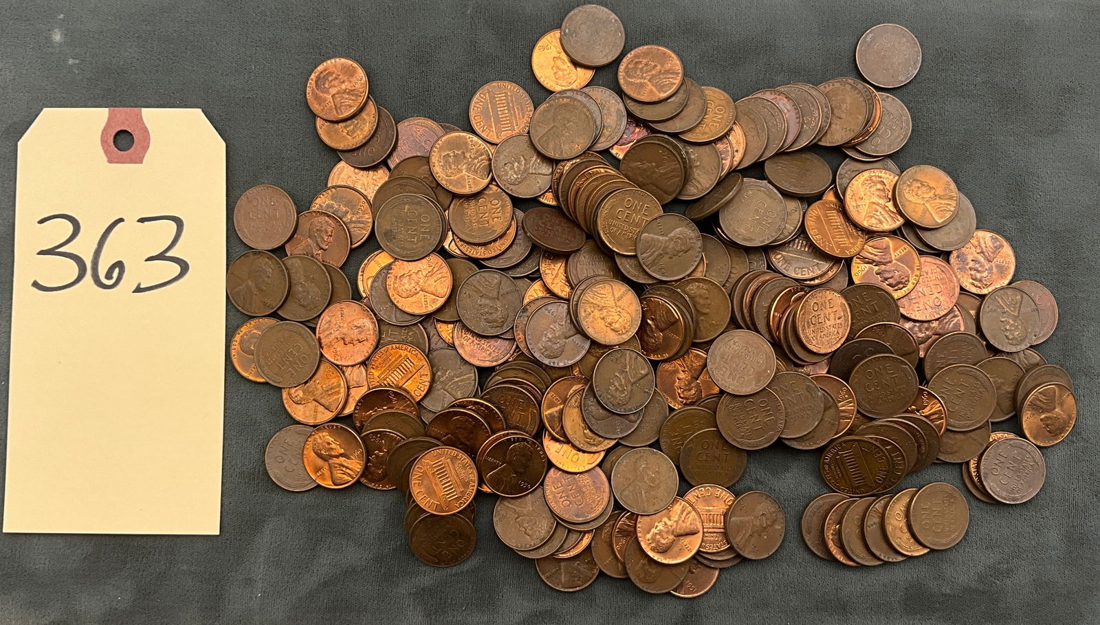 US 1936-1962 One Cent, Copper/Bronze, KM-132/KM-201 (1 of 2)