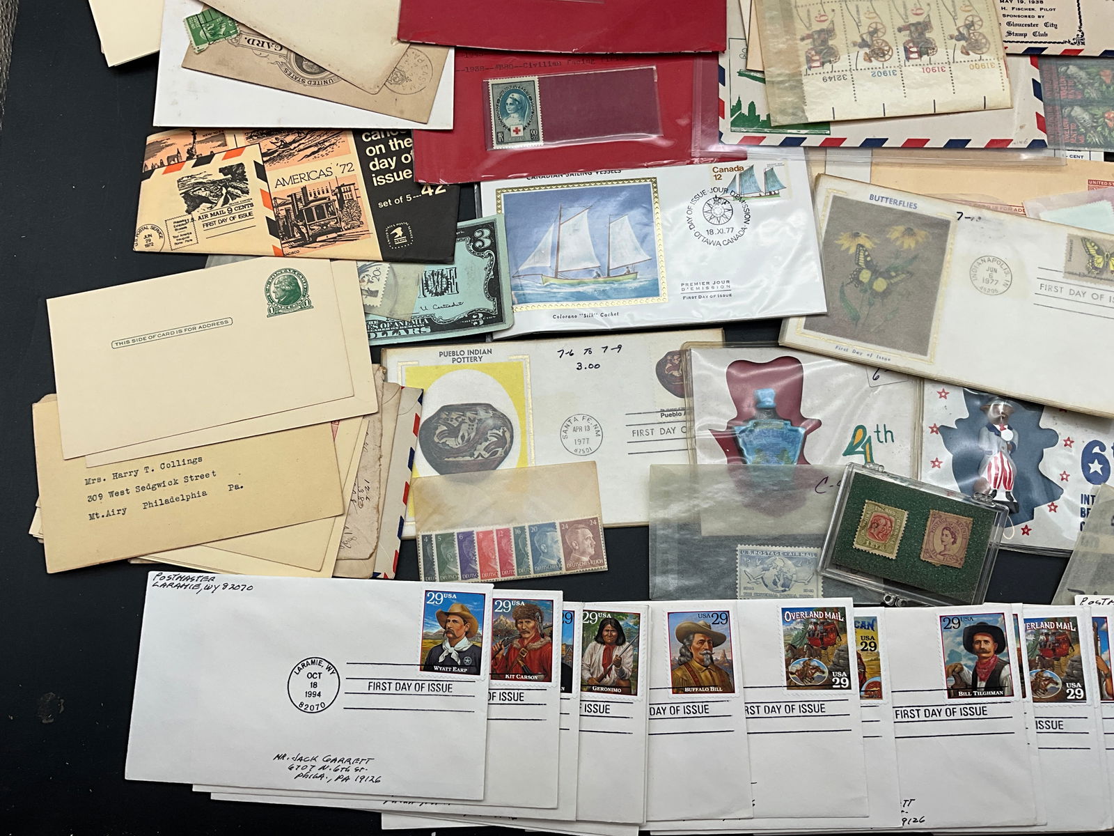 A Collection of US and International Philatelic Items, 1893-1994 - 2