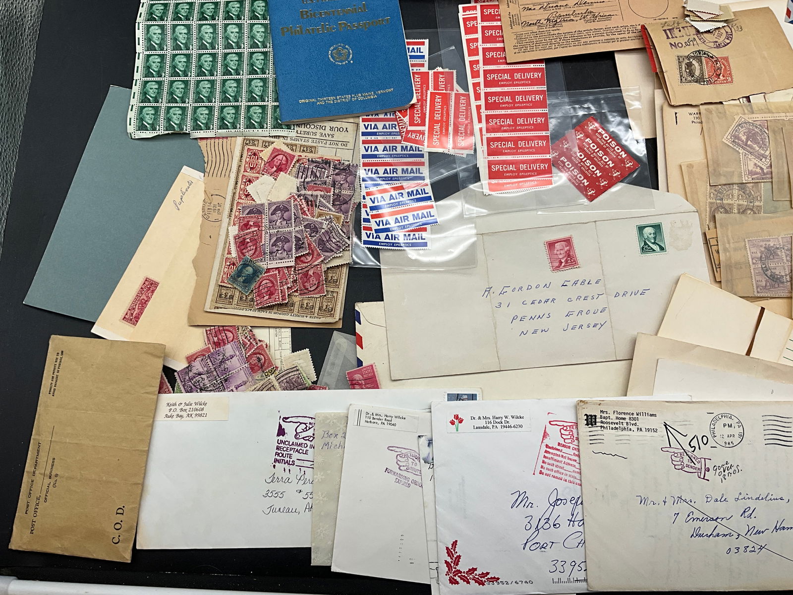 US & WW Philatelic Accumulation, Mint Sheets, ROCPEX '78, and Postal History - 3