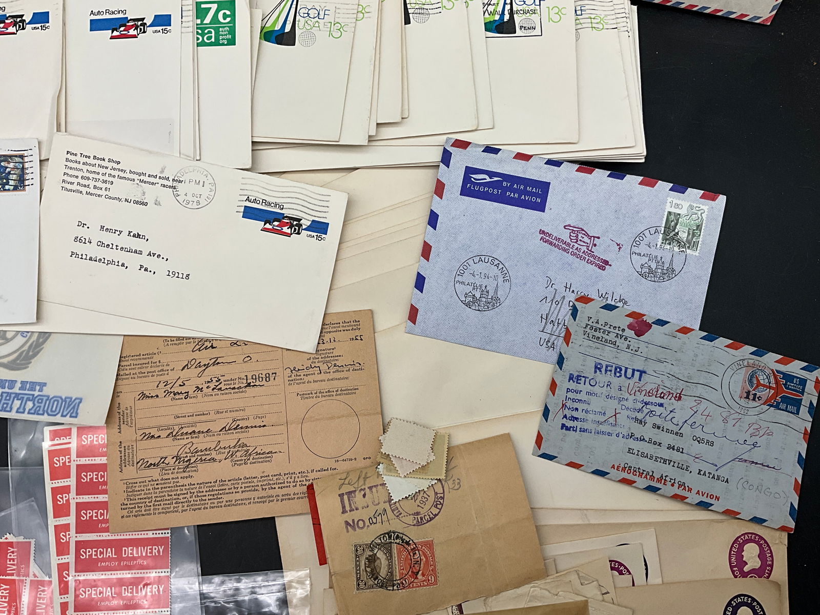 US & WW Philatelic Accumulation, Mint Sheets, ROCPEX '78, and Postal History - 6