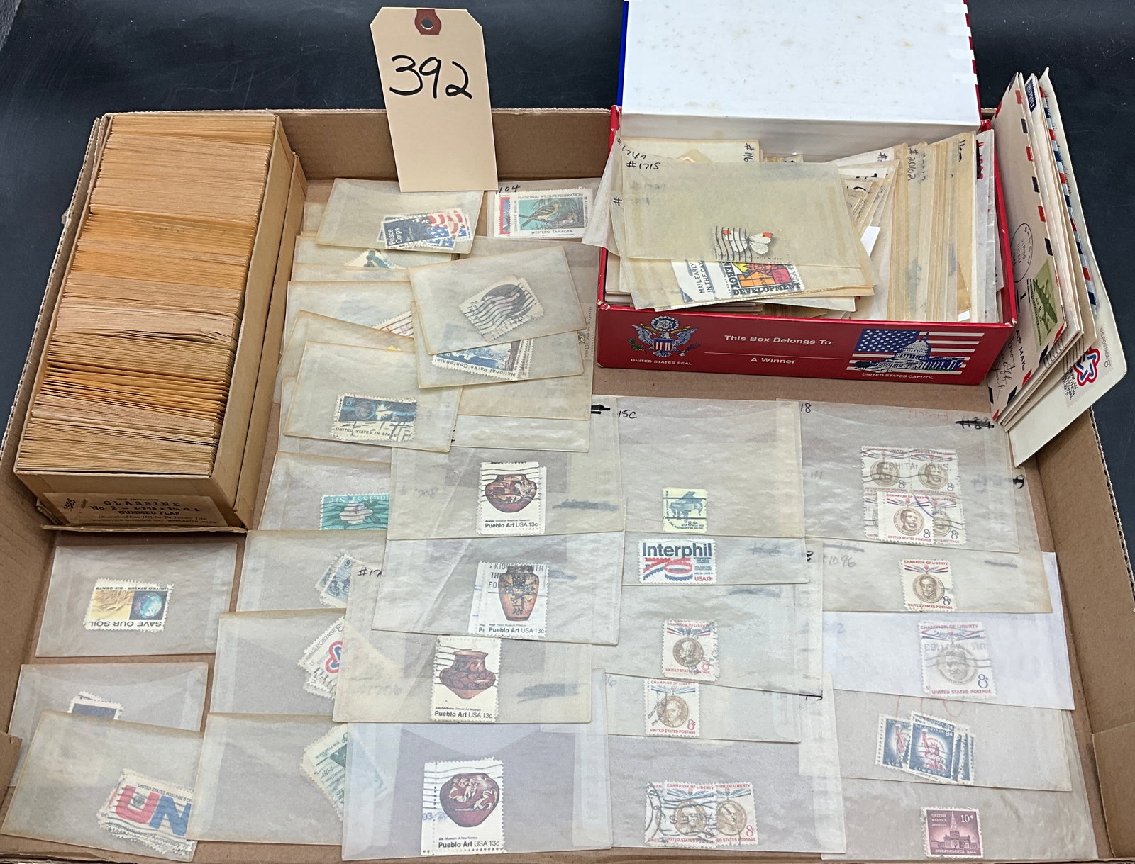 US 1950s-1980s Commemorative Postage Stamp Collection (1 of 5)