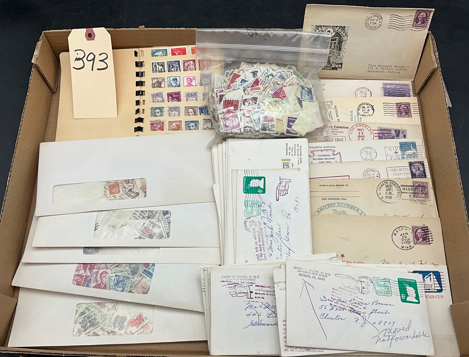 A Collection of Mid-20th Century Philatelic Covers and Stamps (1 of 4)