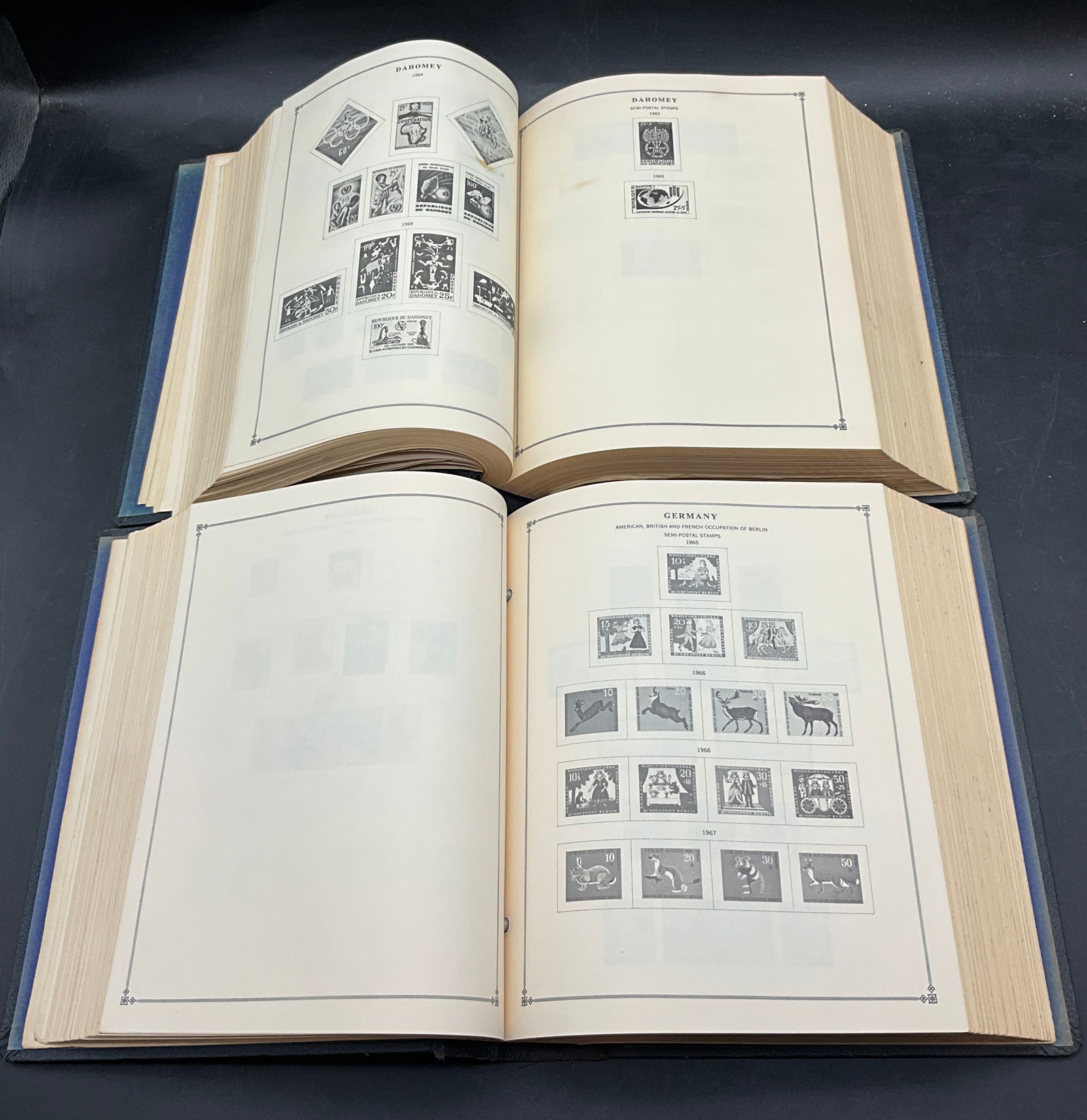 1960-1967 Scott International Stamp Albums, Part V & VI, Collection - 3