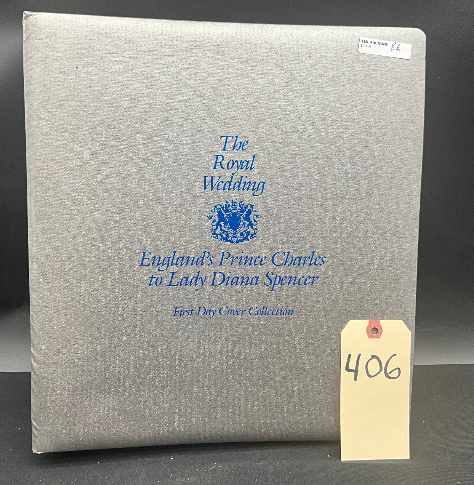 Royal Wedding Prince Charles and Lady Diana First Day Cover Collection, 1981: This comprehensive philatelic album, published by the Postal Commemorative Society in 1981, commemorates the marriage of Prince Charles to Lady Diana Spencer. The collection features official First