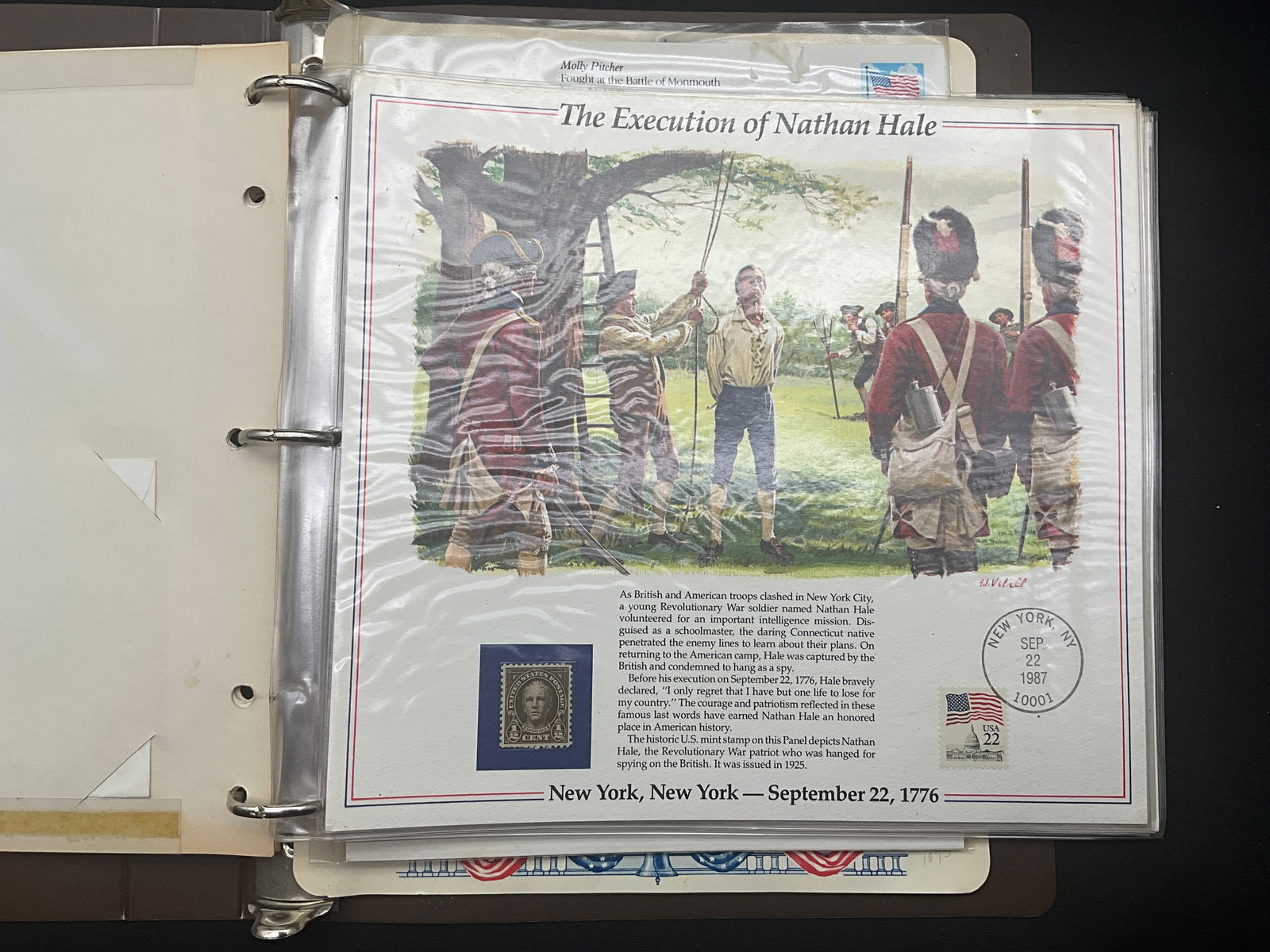 US Postmasters of America The History of the U.S. in Mint Stamps Collection - 2