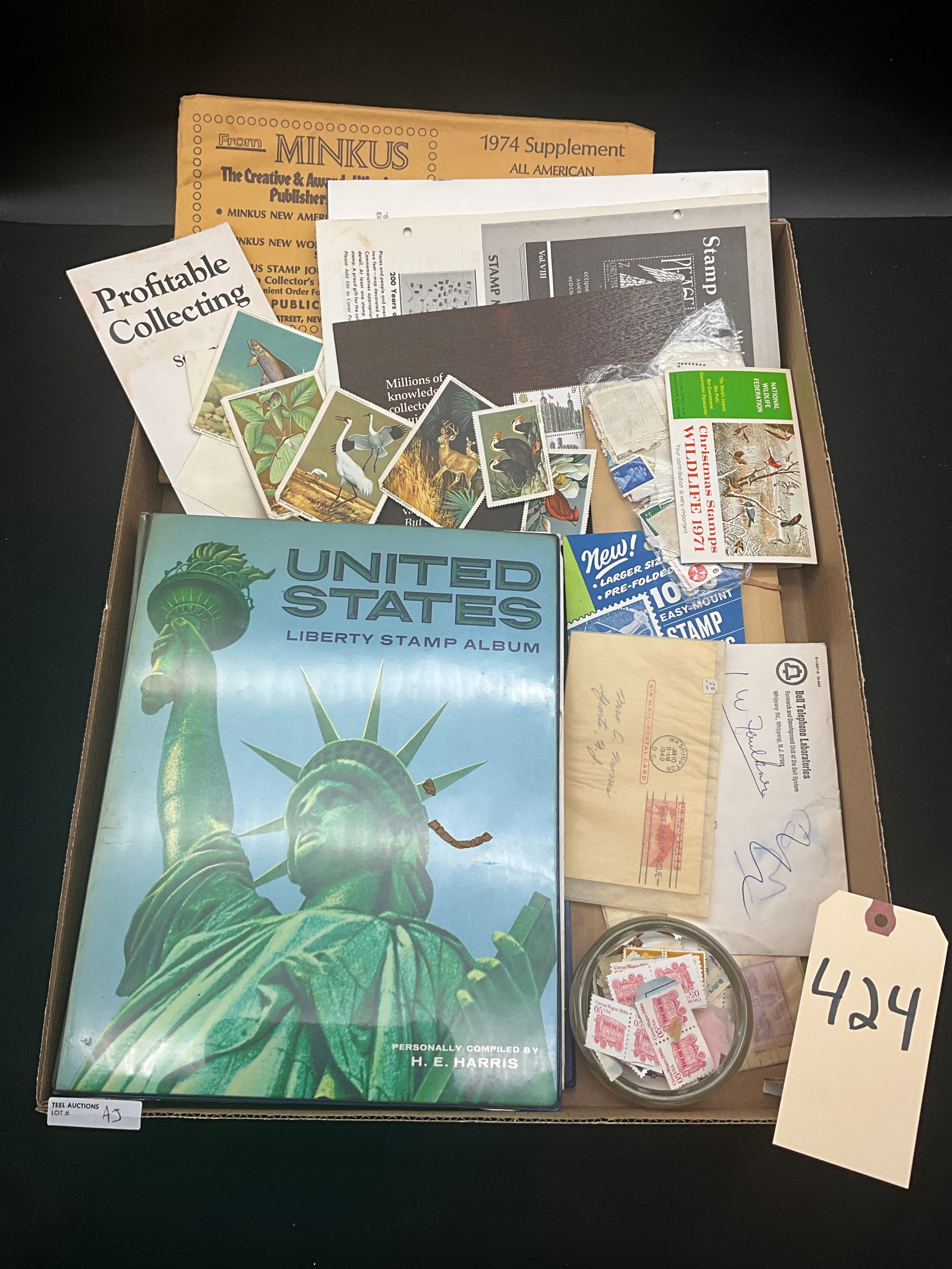 US 1850-1974 Stamp Collection, H.E. Harris Liberty Album - 2