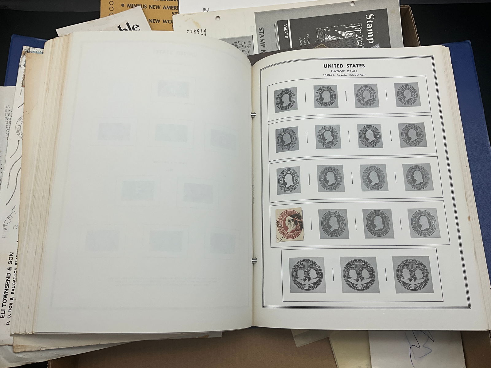 US 1850-1974 Stamp Collection, H.E. Harris Liberty Album - 7