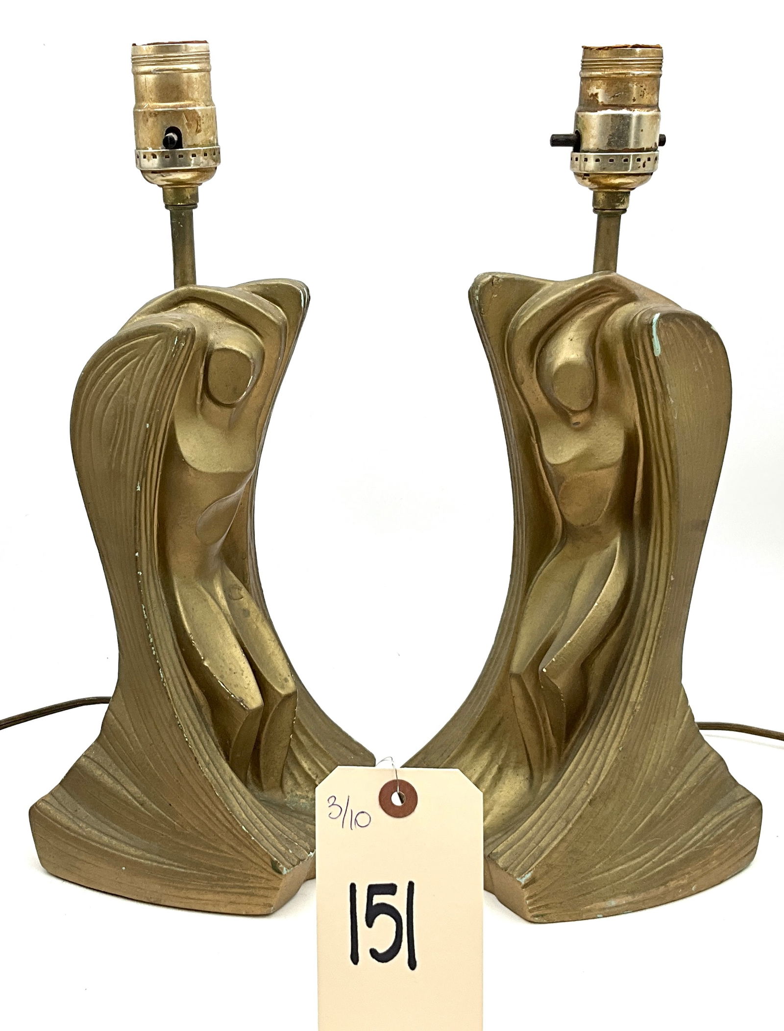 F.A.I.P. Sculptural Table Lamps, Circa 1950s-1960s (1 of 5)