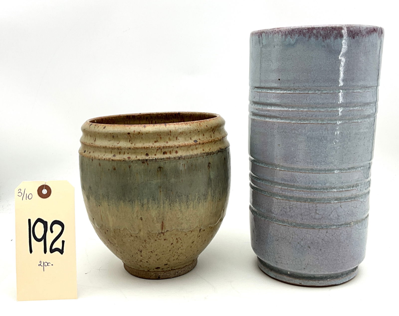 Unknown Artist, Studio Pottery Set (1 of 6)