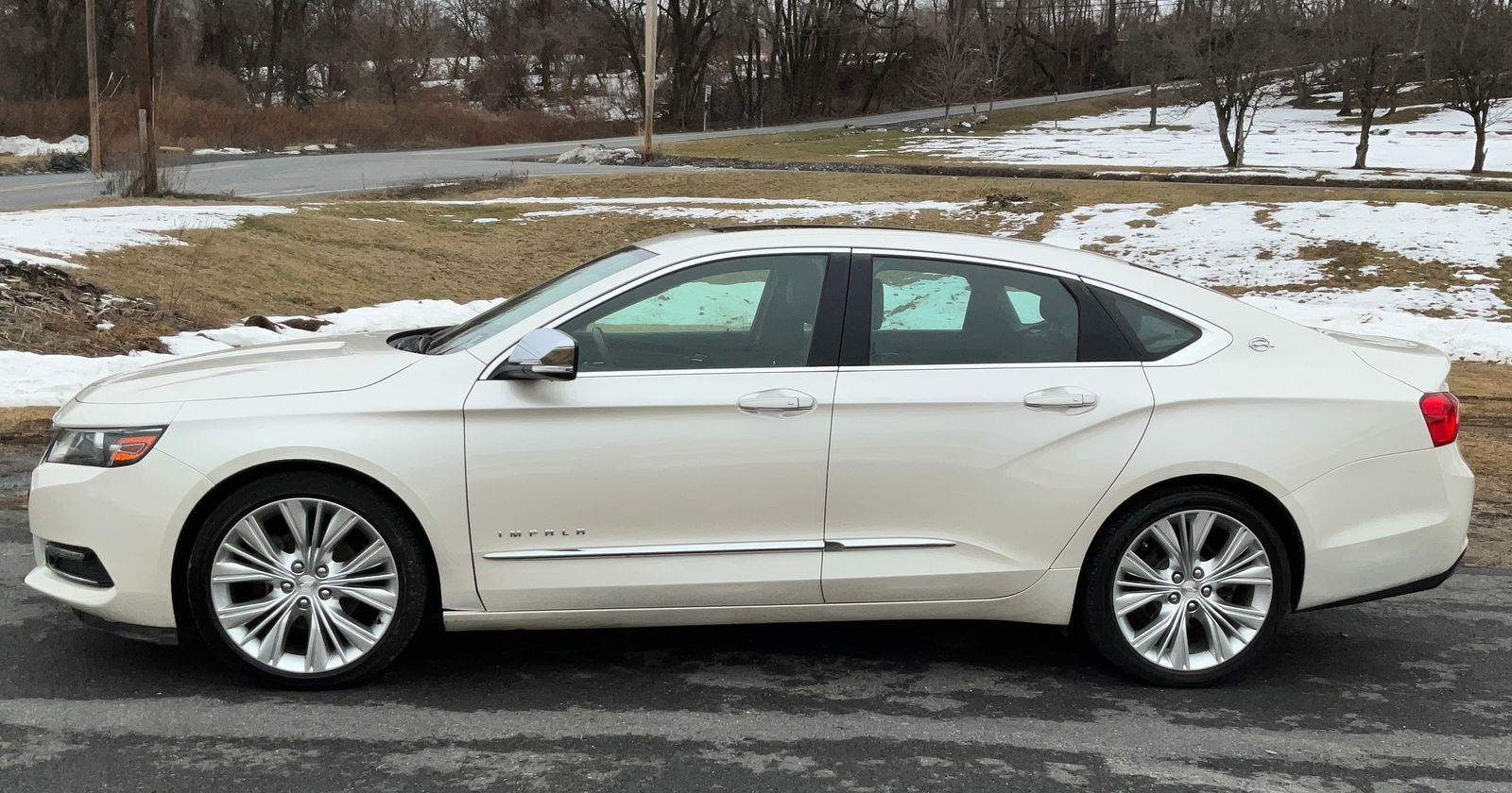 2014 Chevrolet Impala LTZ 3.6L V6 Sedan VIN 1G1155S39EU103792 with 90,523 miles. As-is. (1 of 20)