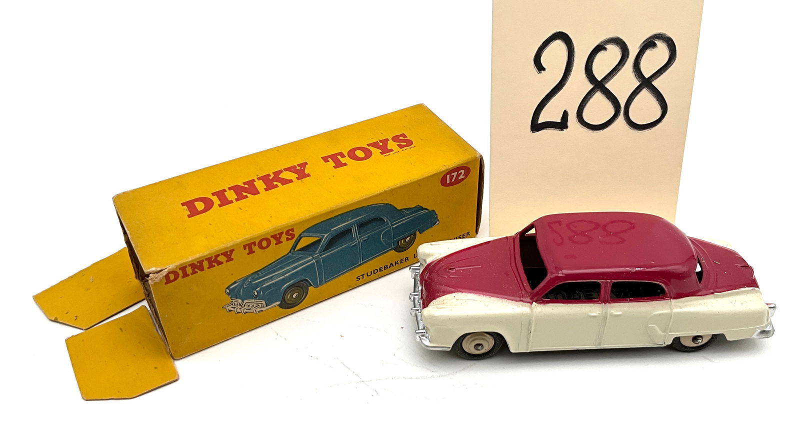 Dinky Toys No. 172 Studebaker Land Cruiser Die-Cast Model Car, Boxed, circa 1950s (1 of 4)