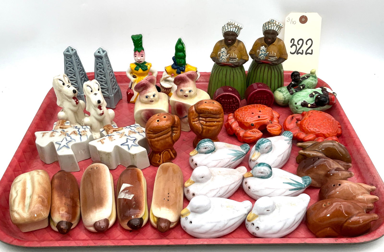 Luzianne and Assorted Makers Vintage Novelty Salt and Pepper Shaker Collection (1 of 5)