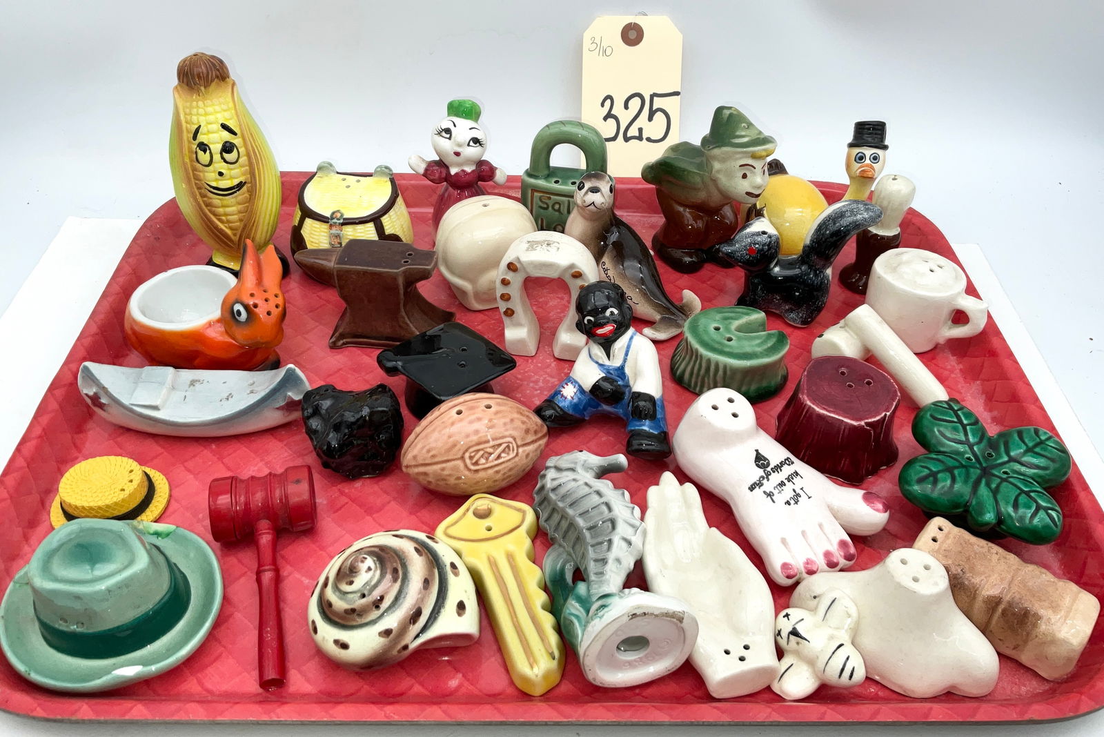 Collection of Vintage Ceramic Novelty and Souvenir Salt and Pepper Shakers, Mid-to-Late 20th Century (1 of 6)