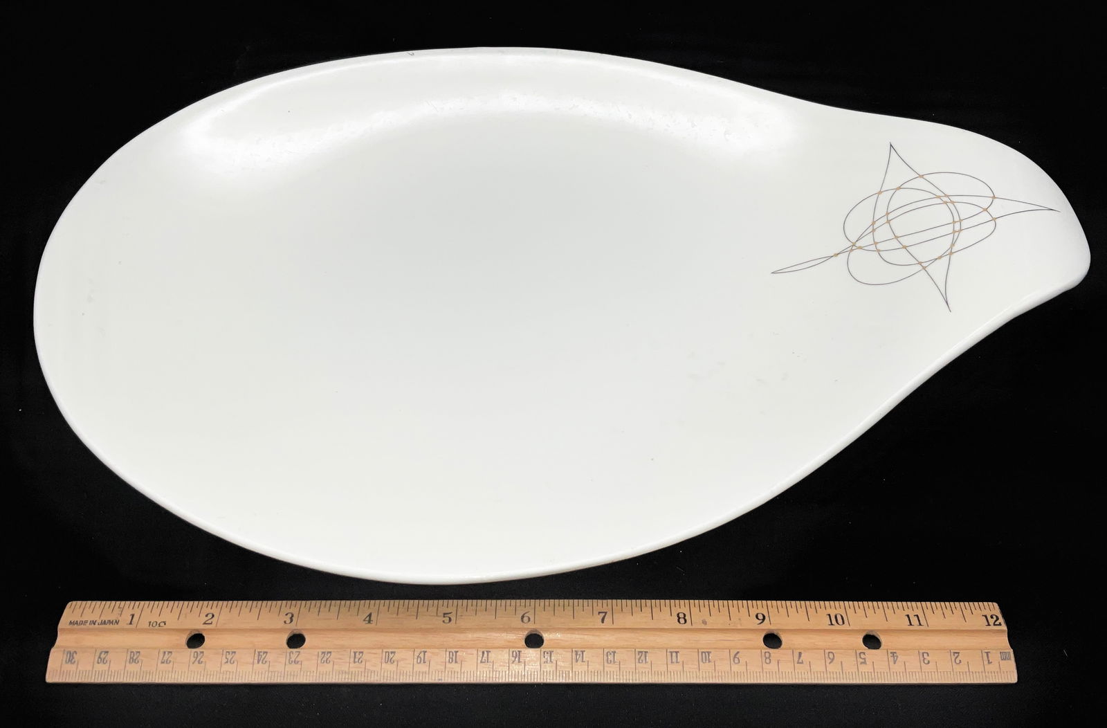 Hall China Hallcraft Fantasy Pattern Eva Zeisel Serving Set - 4