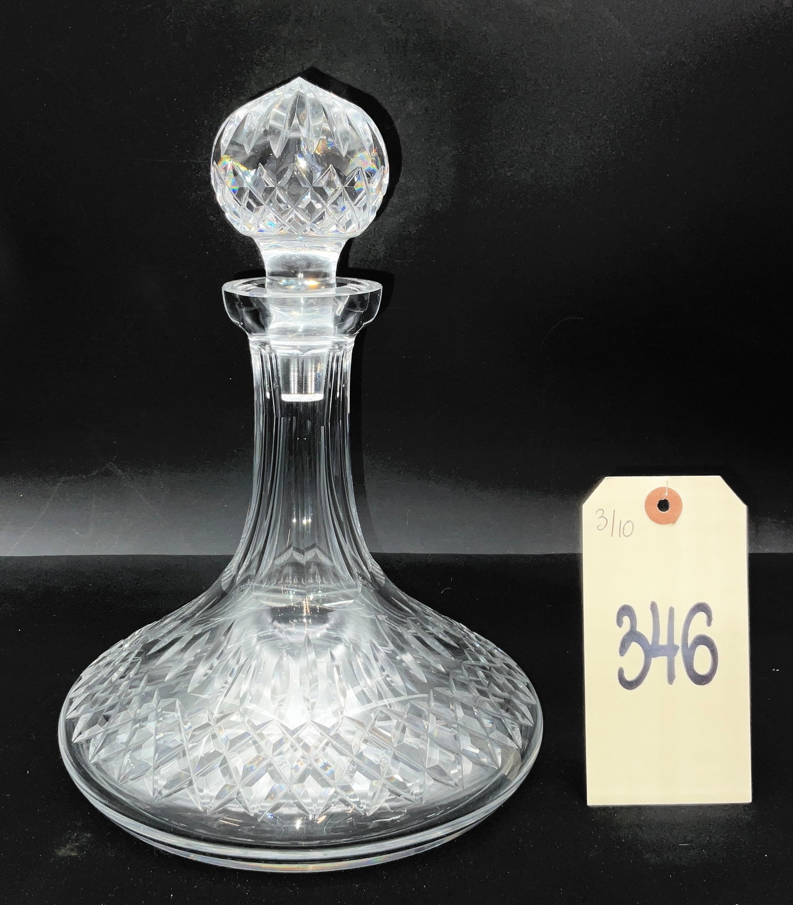 Waterford Cut Crystal Ship's Decanter with Stopper (1 of 4)
