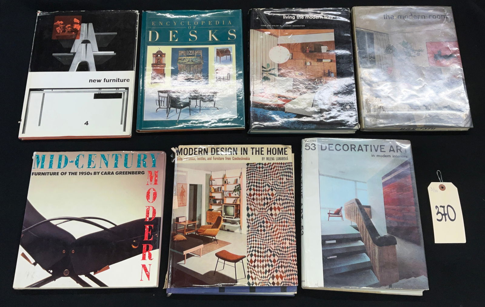 Collection of Mid-Century Modern Furniture and Interior Design Reference Books (1 of 5)