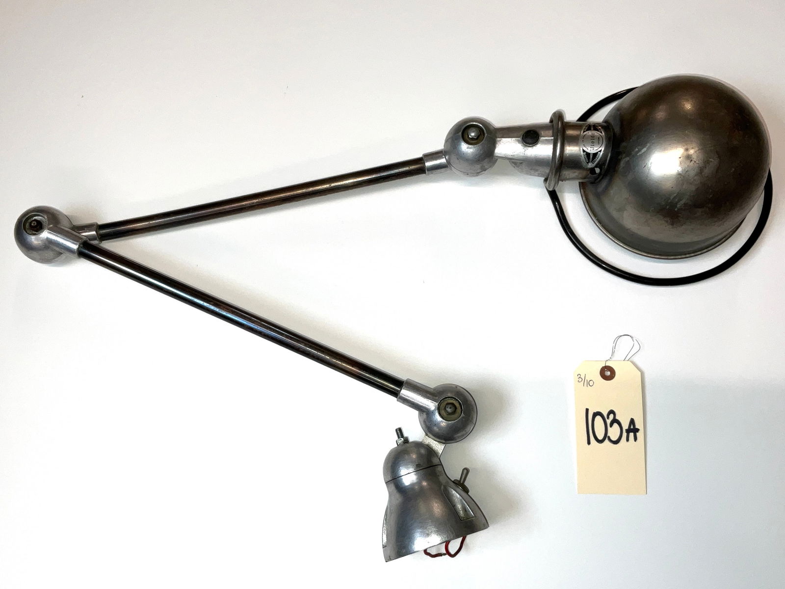 Jieldé Jean-Louis Domecq Industrial Two-Arm Wall Light (1 of 4)