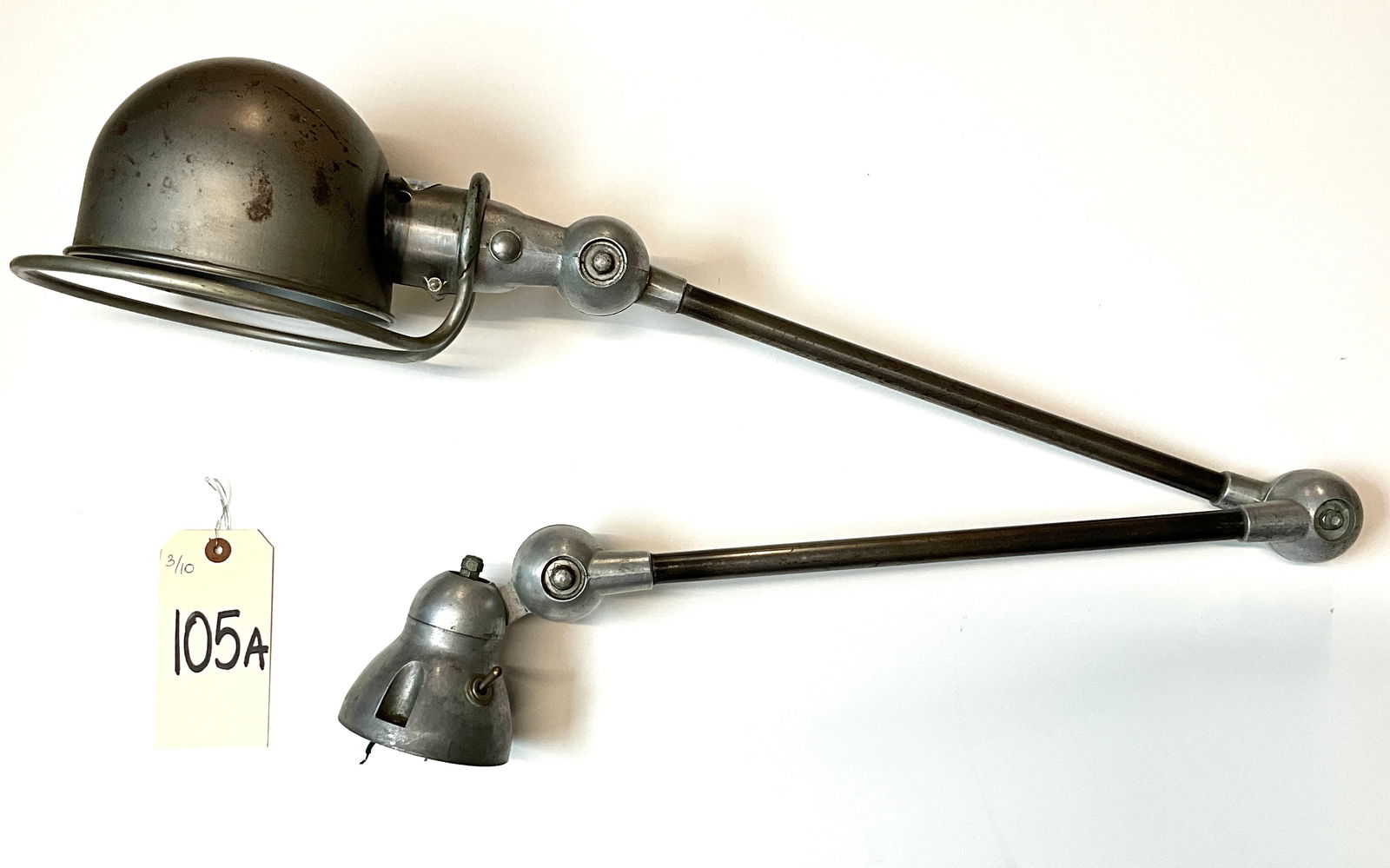 Cast Metal Jean-Louis Domecq for Jielde Articulating Wall Light, 47 inch Length (1 of 6)