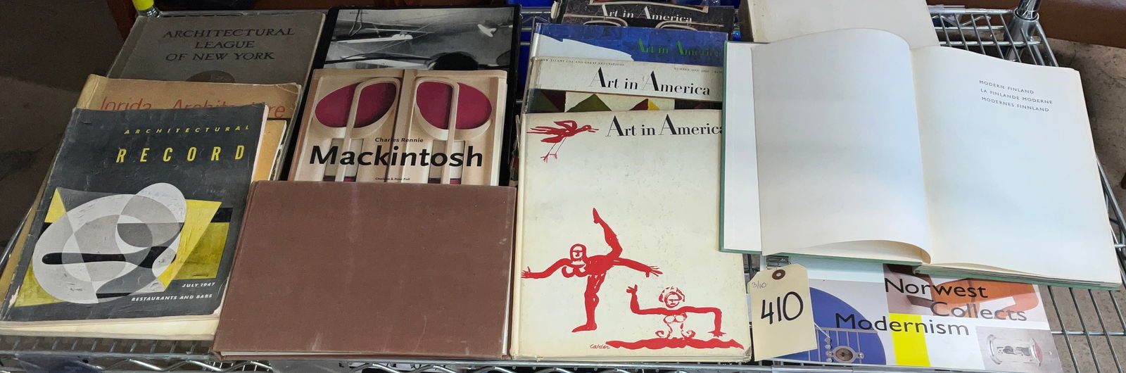 Various Authors. A Collection of Books and Periodicals on 20th-Century Art and Architecture. Various (1 of 5)