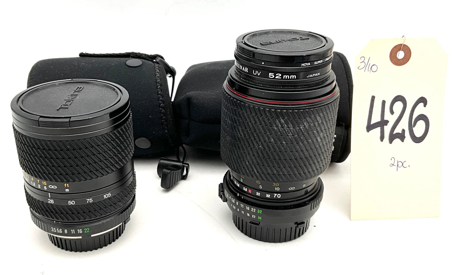 A Pair of Tokina SZ-X Series Zoom Lenses for Nikon AI Mount (1 of 2)