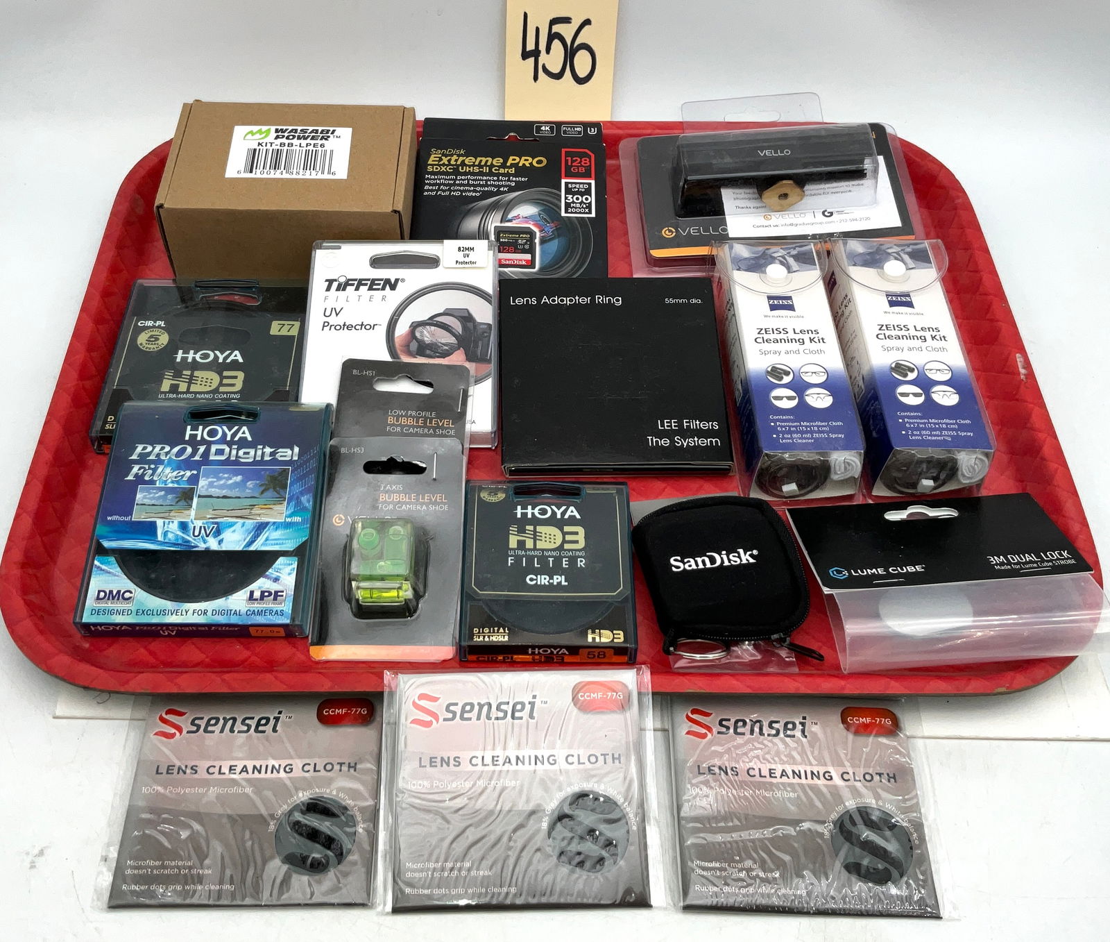 Premium Camera Accessories Lot featuring Hoya Filters and SanDisk Storage (1 of 4)