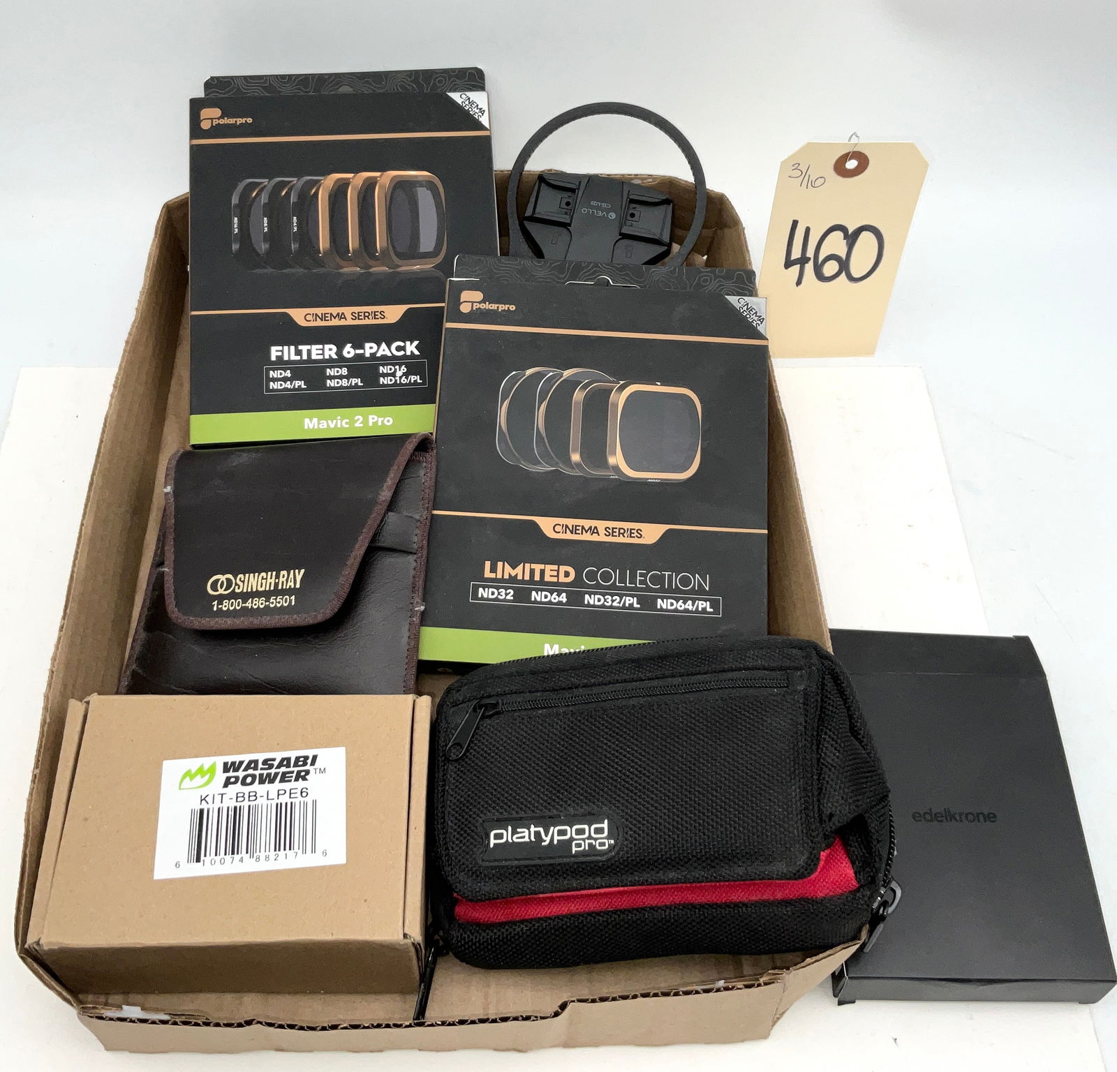 PolarPro, Singh-Ray, and edelkrone Professional Camera and Drone Accessory Lot (1 of 2)