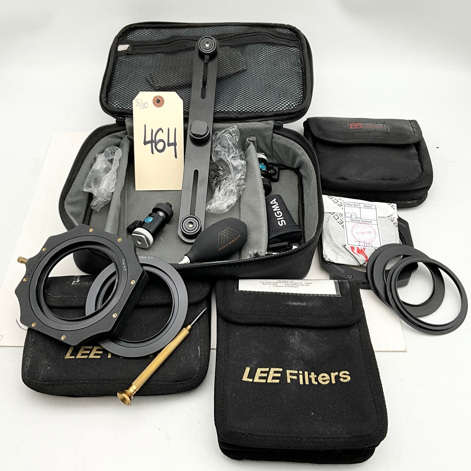 A Collection of LEE Filters Landscape and Neutral Density Filter Kit Accessories (1 of 3)