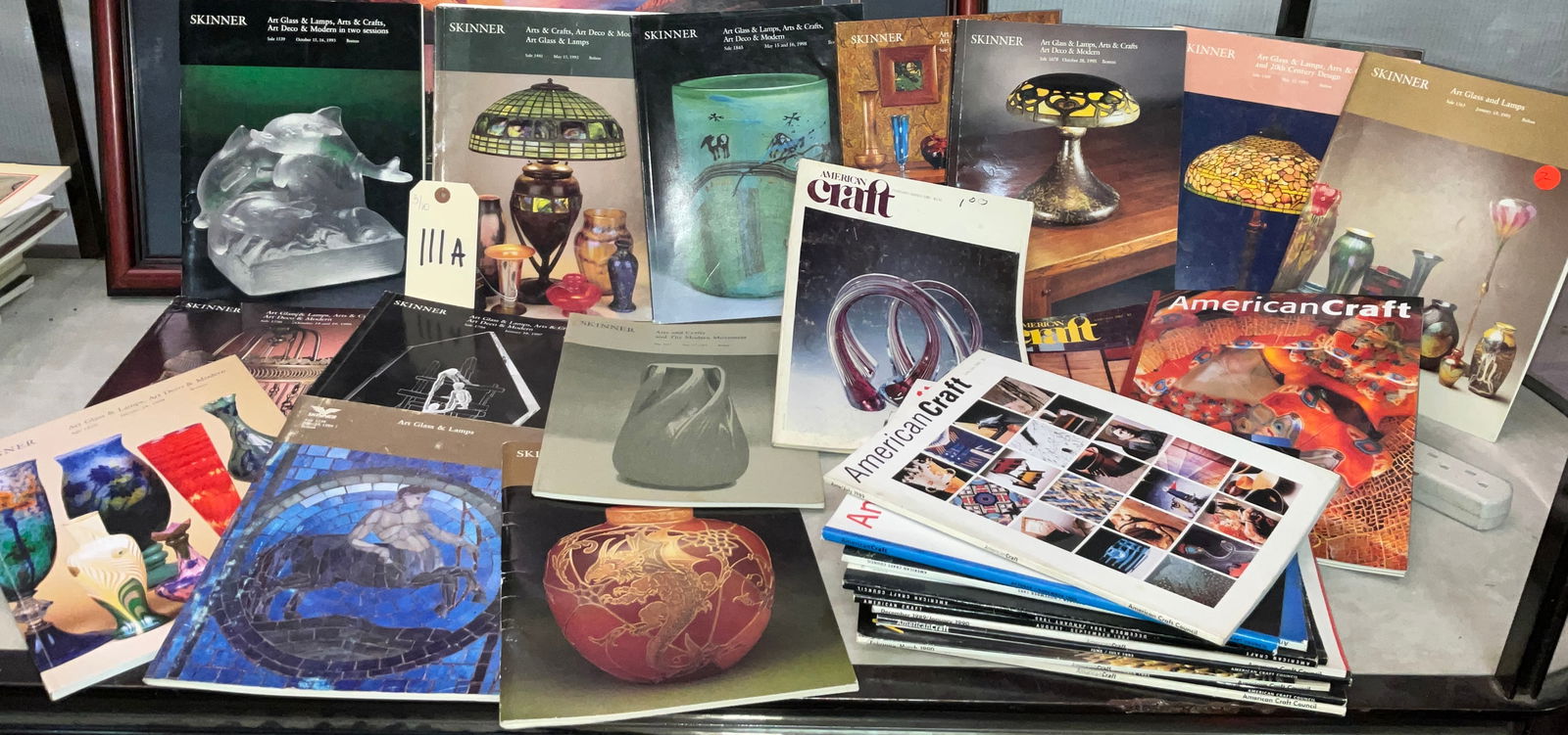 Skinner and American Craft Council. A Collection of Art Deco and Decorative Arts Catalogues, (1 of 4)