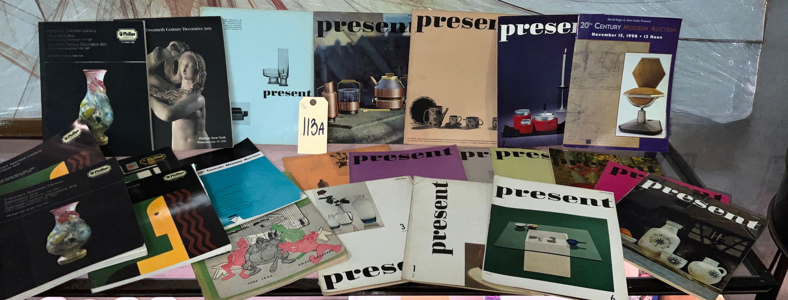 A Collection of Art Deco and 20th Century Decorative Arts Auction Catalogues and Magazines (1 of 4)