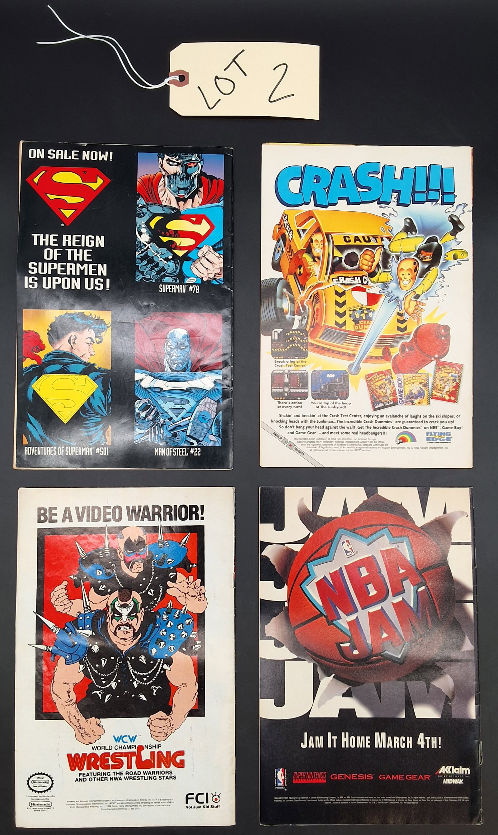 Lot of 4 DC Superman comics - 2