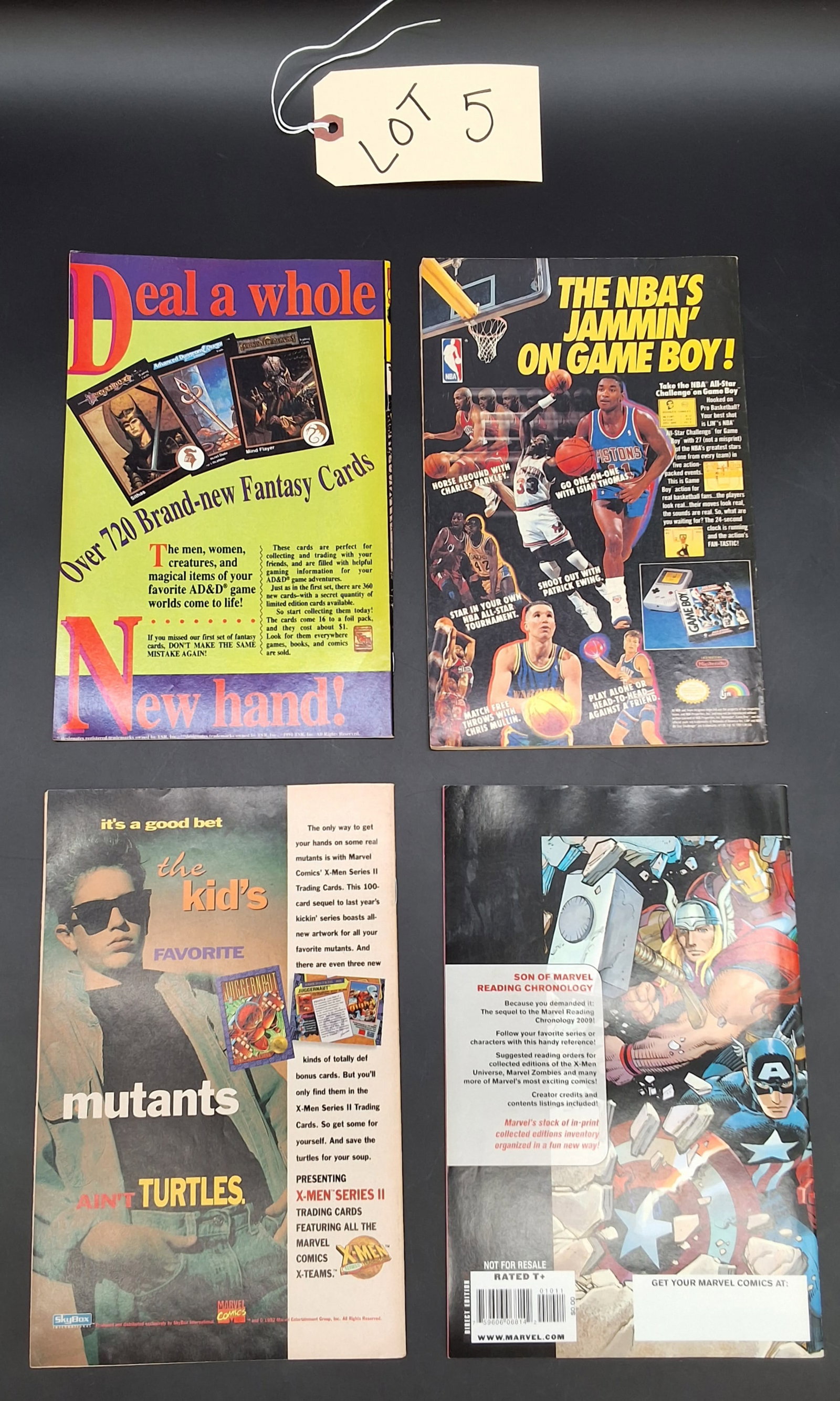 Lot of 4 Misc Marvel comics - 2