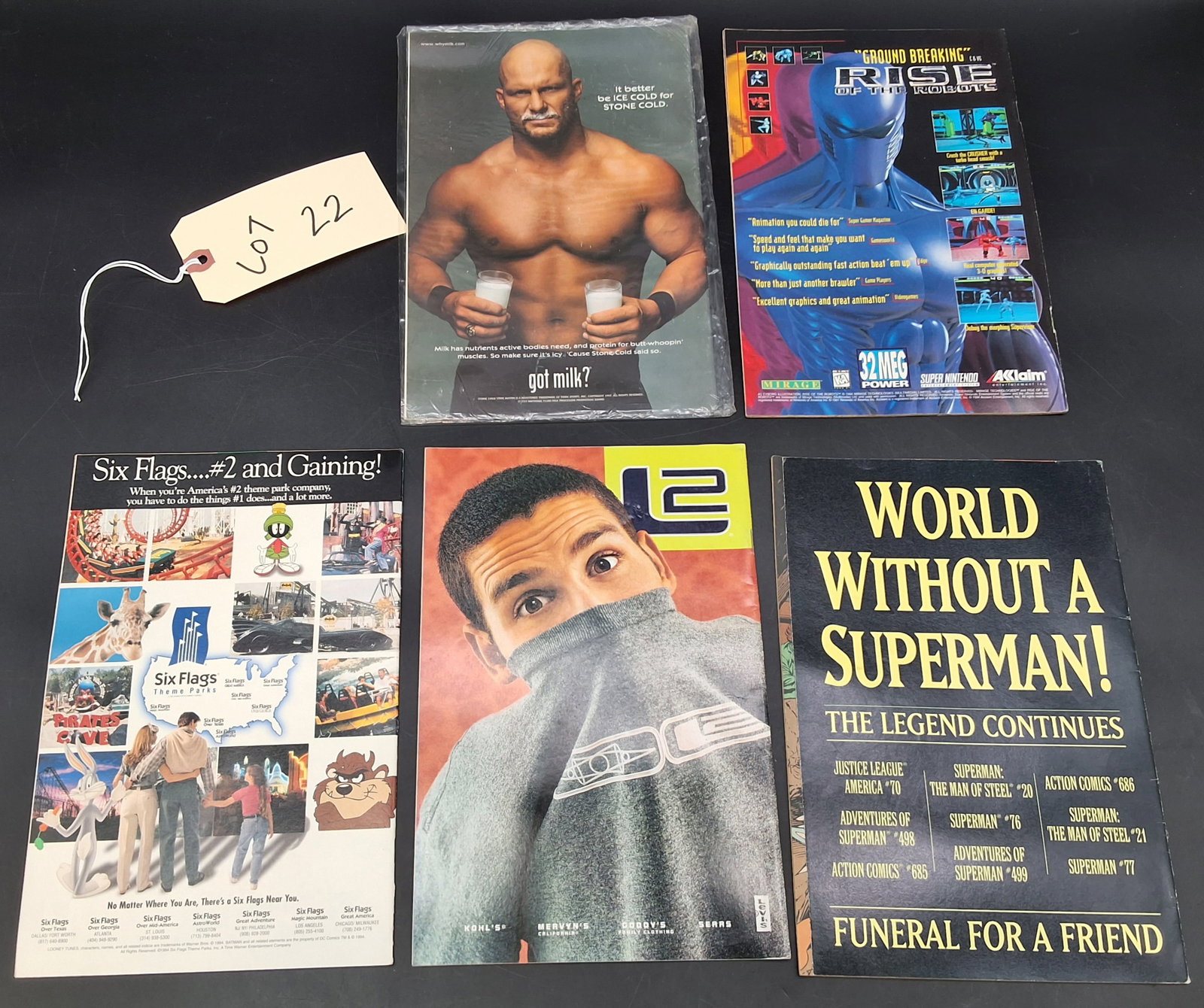 Lot of 5 Superman Comics - 2