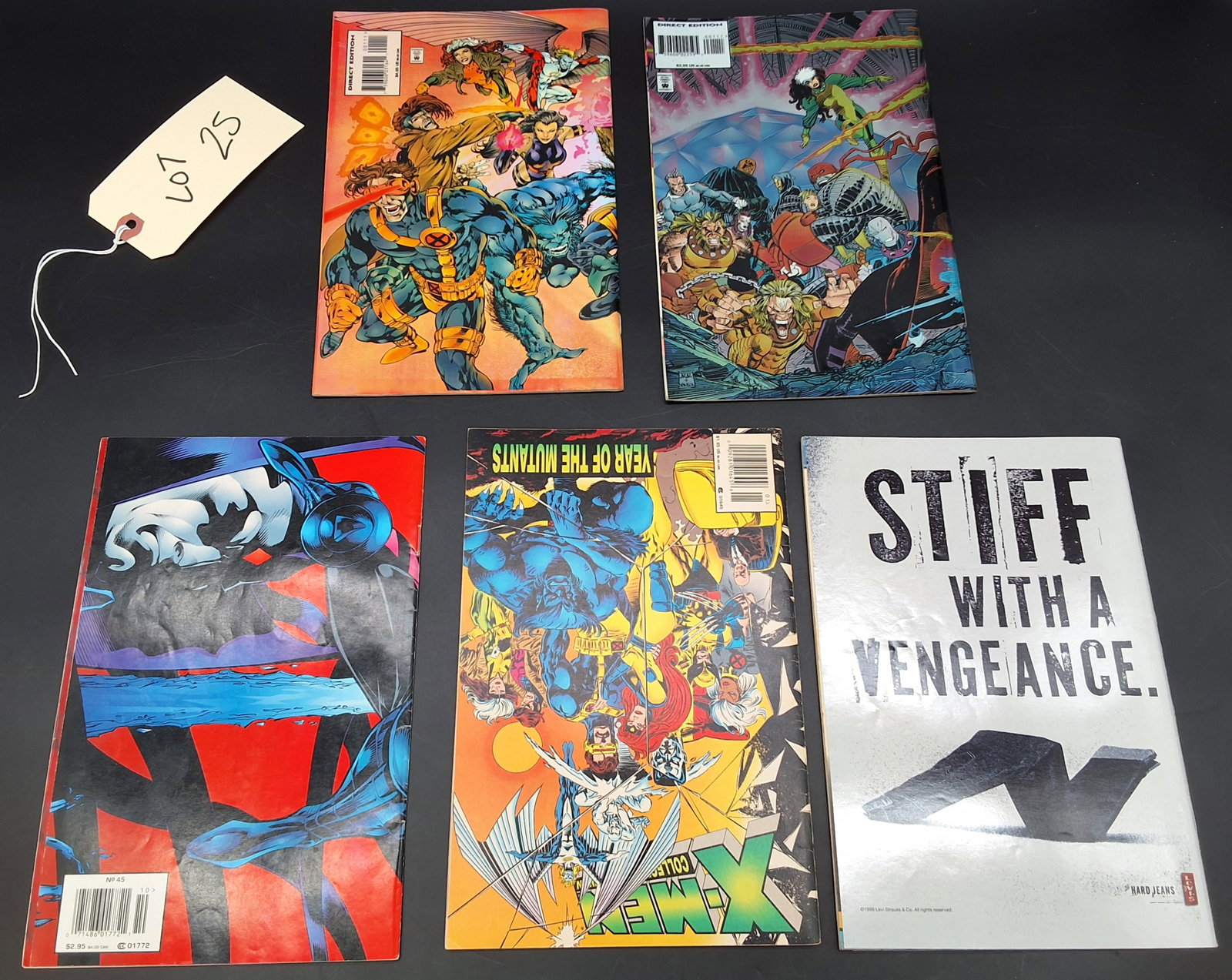 Lot of 5 Misc X-Men Comics - 2